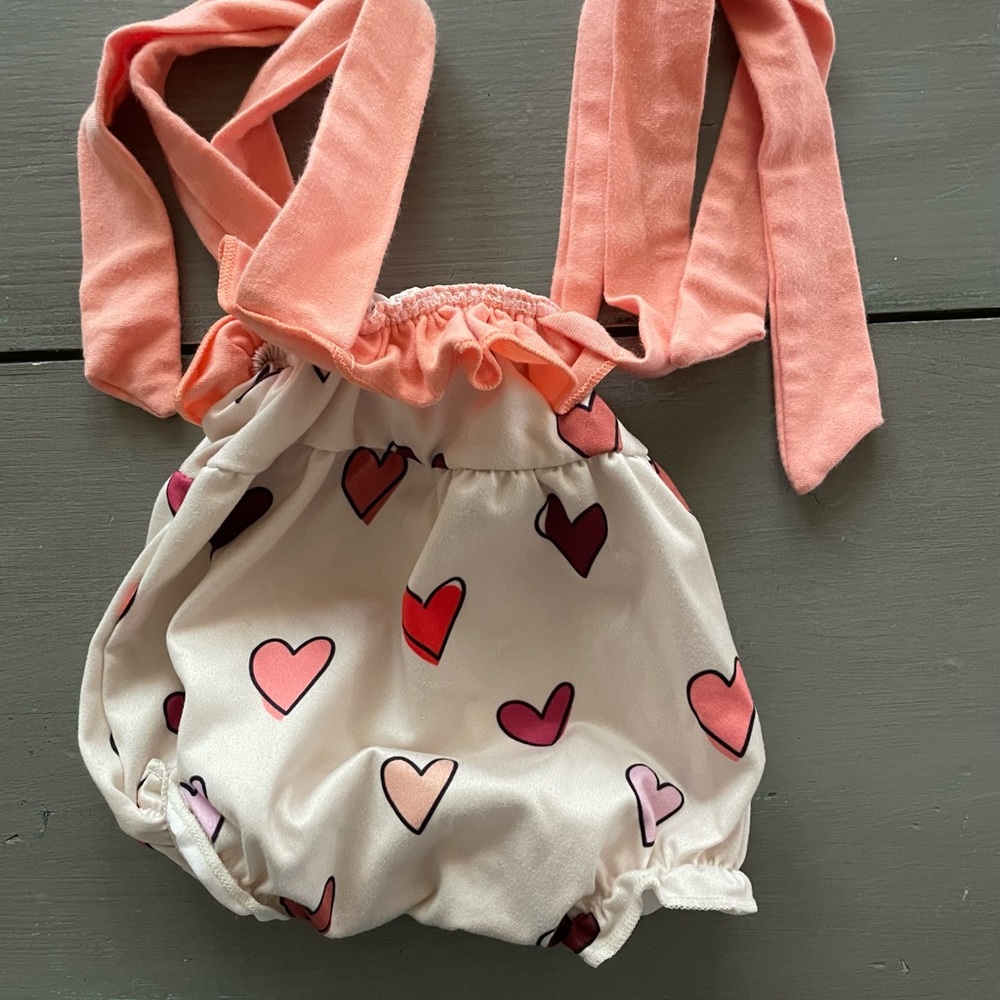 Heart Bubble Romper